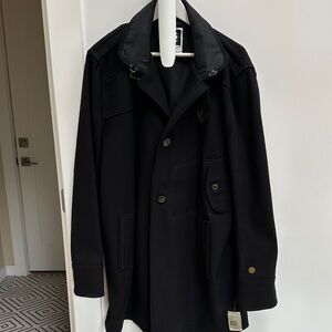 G-Star Black Trench Coat for Men